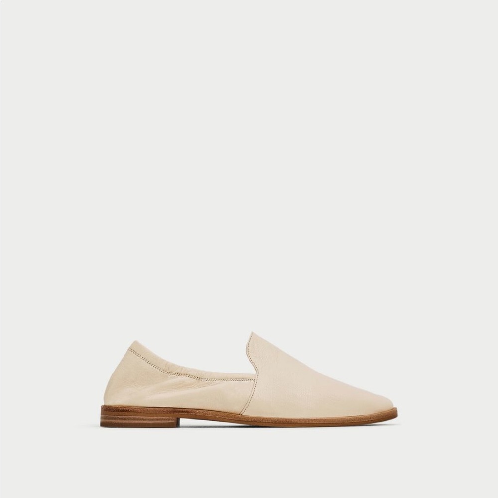 Zara soft leather shoes never worn